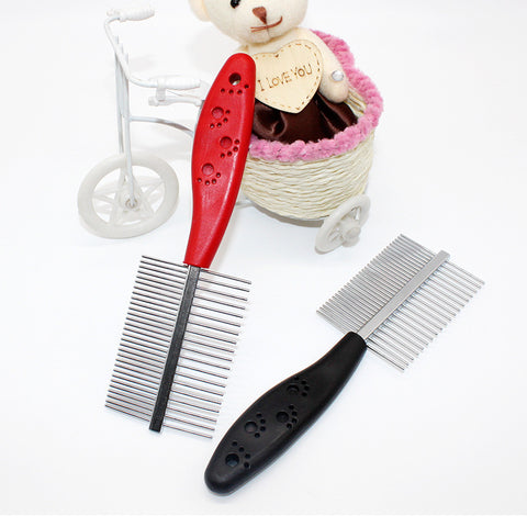 Pet Grooming Double-Row Comb