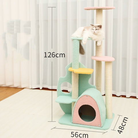 Large Cat Scratching Post & Climbing Frame