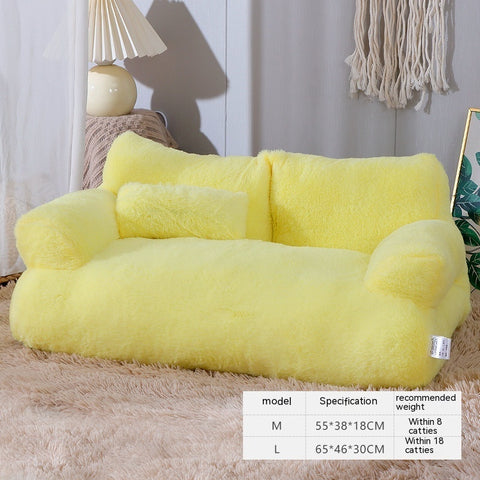 Luxury Winter Warm Cat Bed Sofa