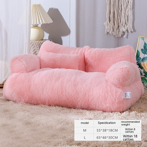Luxury Winter Warm Cat Bed Sofa