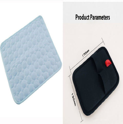 Pet Dog & Cat Ice Silk Cooling Nest Pad