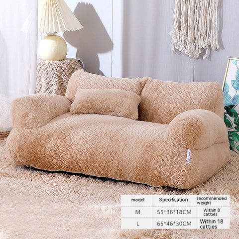 Luxury Winter Warm Cat Bed Sofa