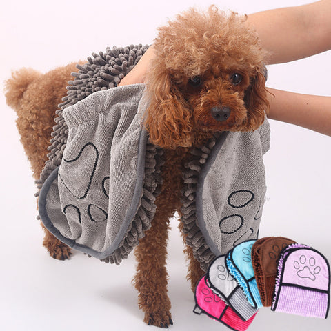 Super Absorbent Dog & Cat Bathrobe Towel