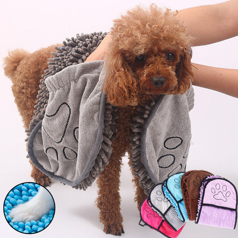 Super Absorbent Dog & Cat Bathrobe Towel