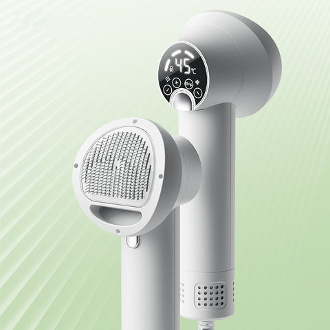 Smart Pet Hair Dryer & Grooming Comb