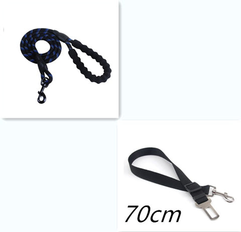 Reflective Nylon Dog Leash with Foam Handle