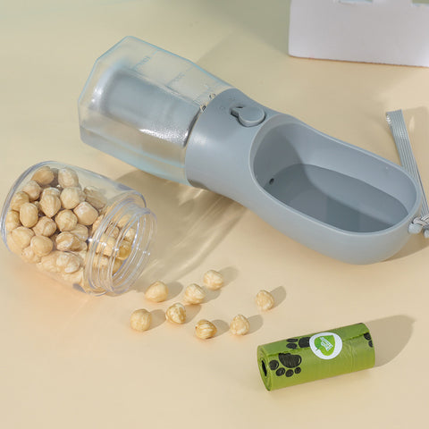 3-in-1 Portable Dog Water Bottle