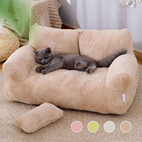 Luxury Winter Warm Cat Bed Sofa