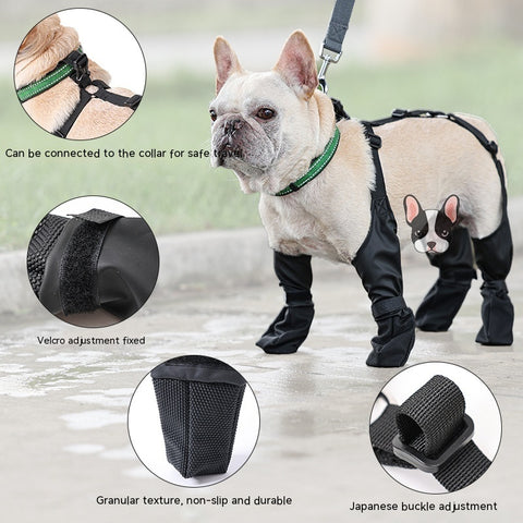 Waterproof Adjustable Dog Shoes