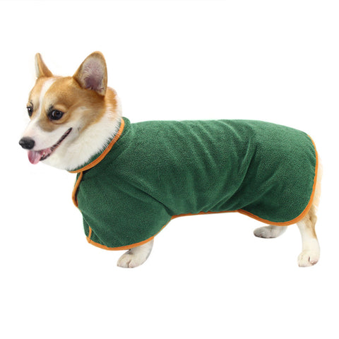 Absorbent Pet Bathrobe